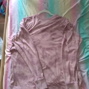 Pink and purple tie dye long sleeve shirt from Old Navy size XL